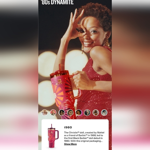 STANLE -BARBIE™ ’80S DYNAMITE QUENCHER 40 OZ - Picture 3 of 5